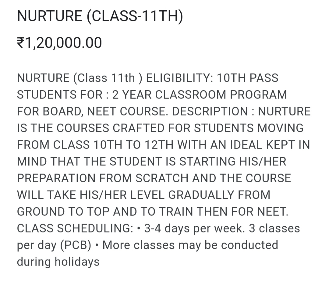 Nurture (Class - 11th)